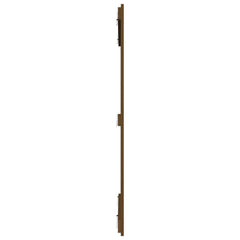 vidaXL Wall Headboard Honey Brown 108x3x110 cm Solid Wood Pine 5