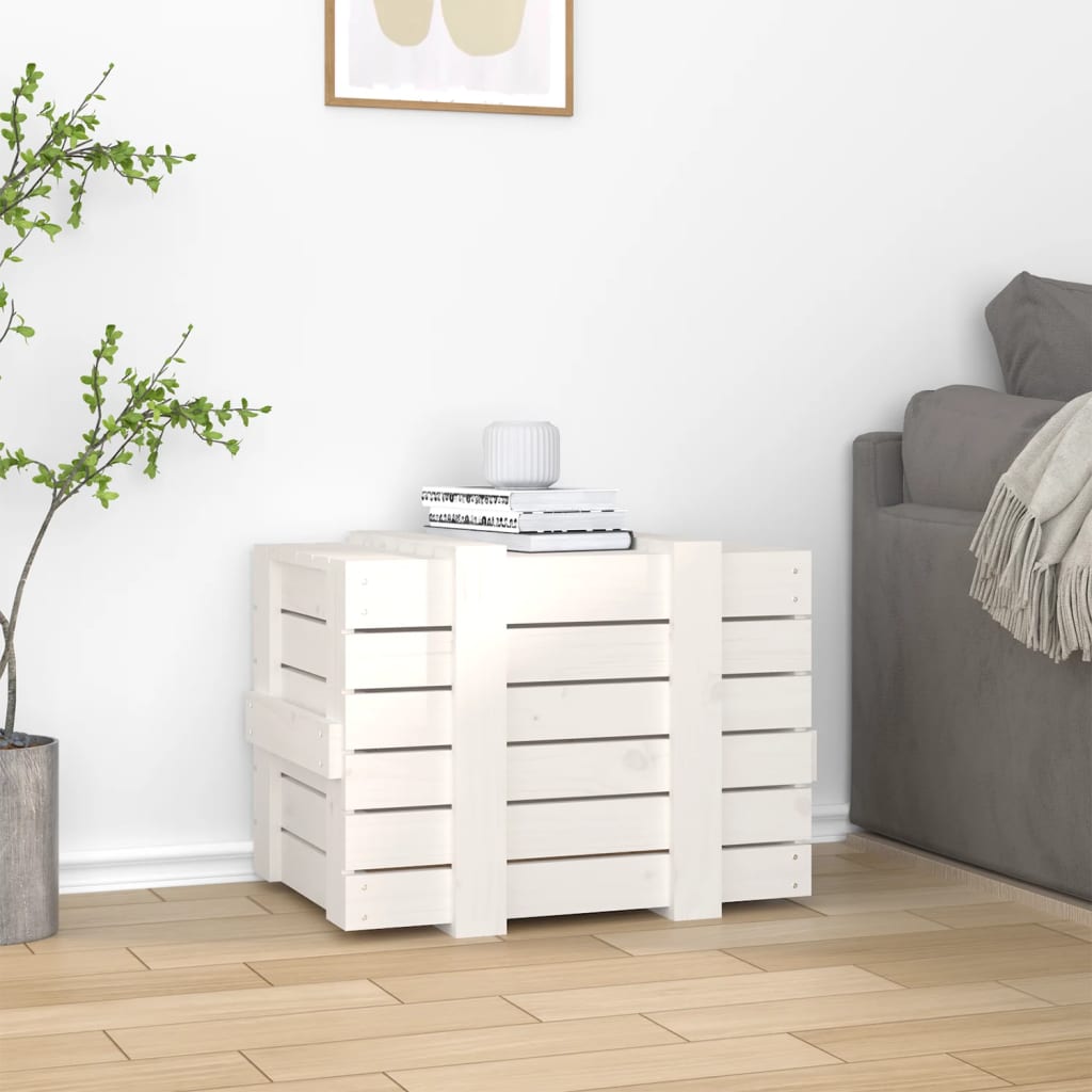 Storage Box Solid Wood Pine