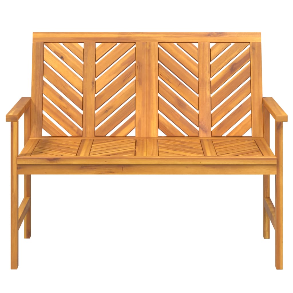 vidaXL Garden Bench 109 cm Solid Wood Acacia 3