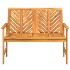 vidaXL Garden Bench 109 cm Solid Wood Acacia 3