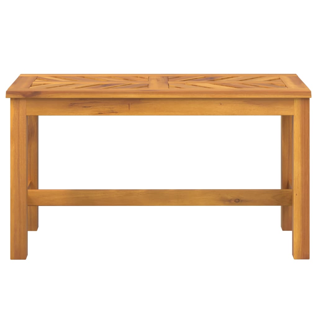 vidaXL Garden Bench 80 cm Solid Wood Acacia 3