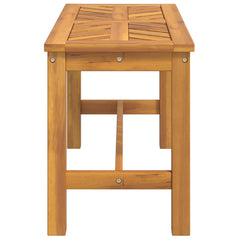 vidaXL Garden Bench 80 cm Solid Wood Acacia 4