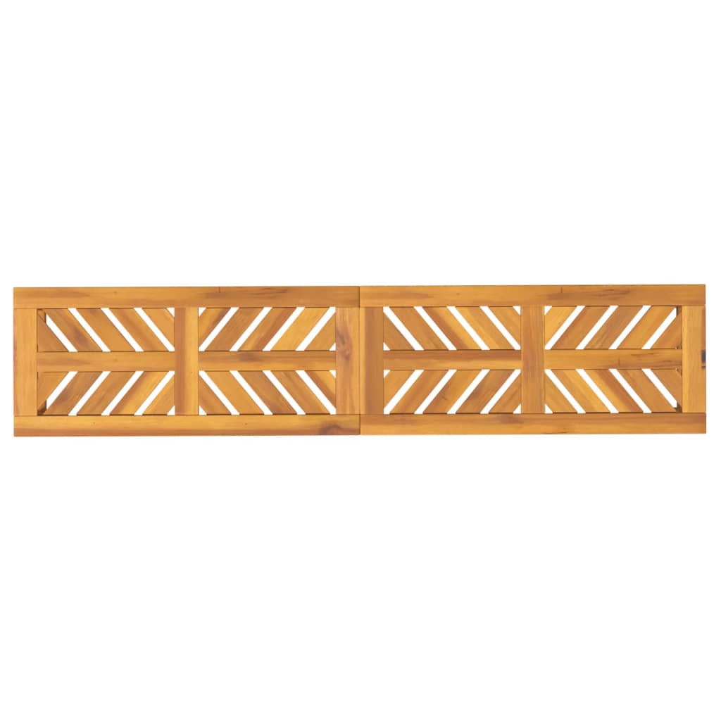 vidaXL Garden Bench 150 cm Solid Wood Acacia 5