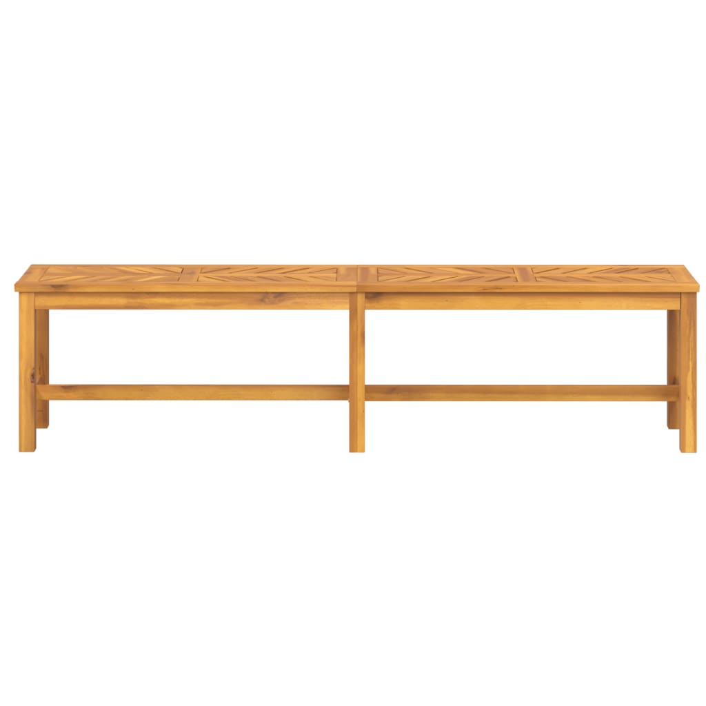 vidaXL Garden Bench 180 cm Solid Wood Acacia 3