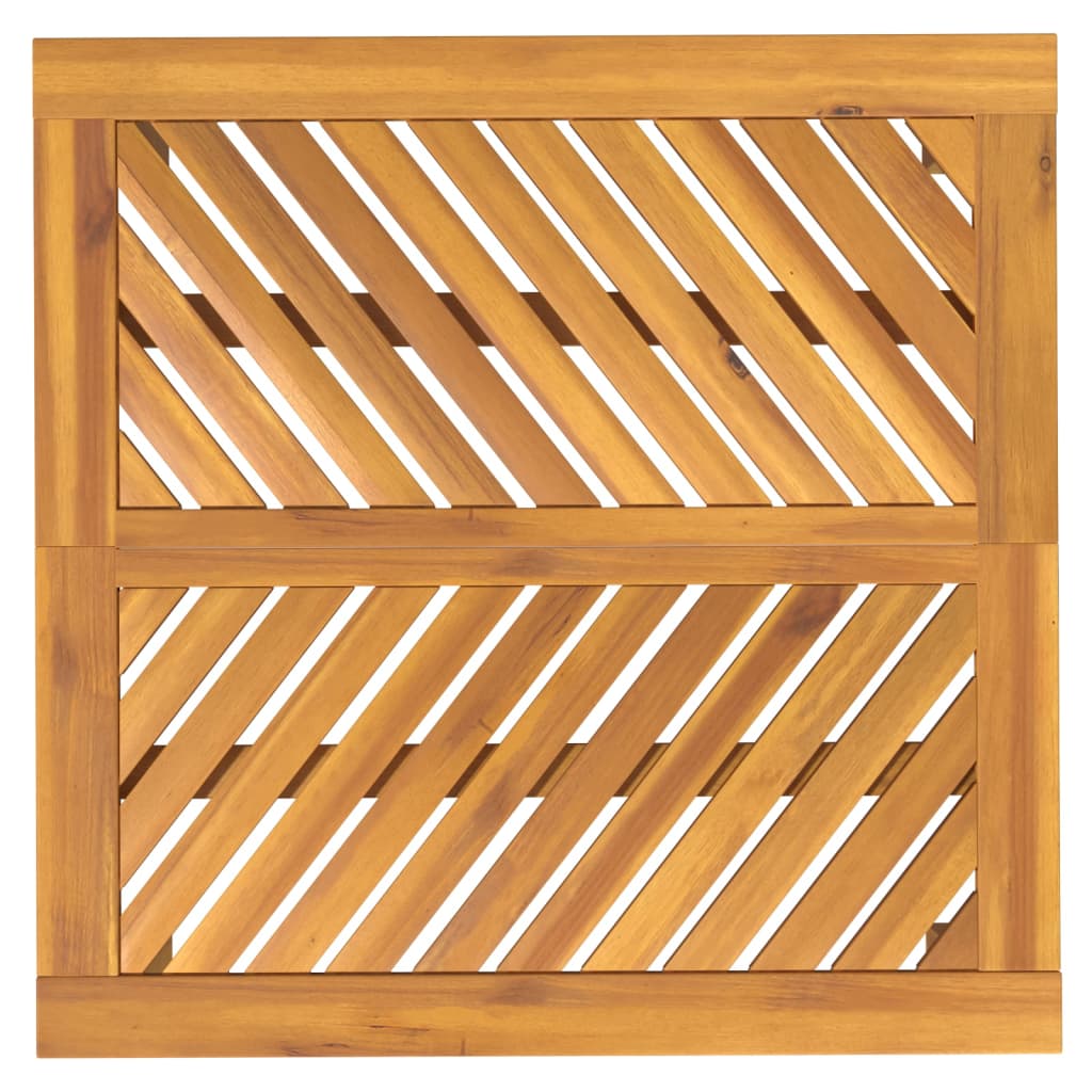 Garden Dining Table Solid Wood Acacia 90 x 90 x 74 cm