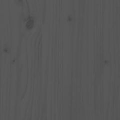 vidaXL Garden Table Grey 121x82.5x110 cm Solid Wood Pine 6
