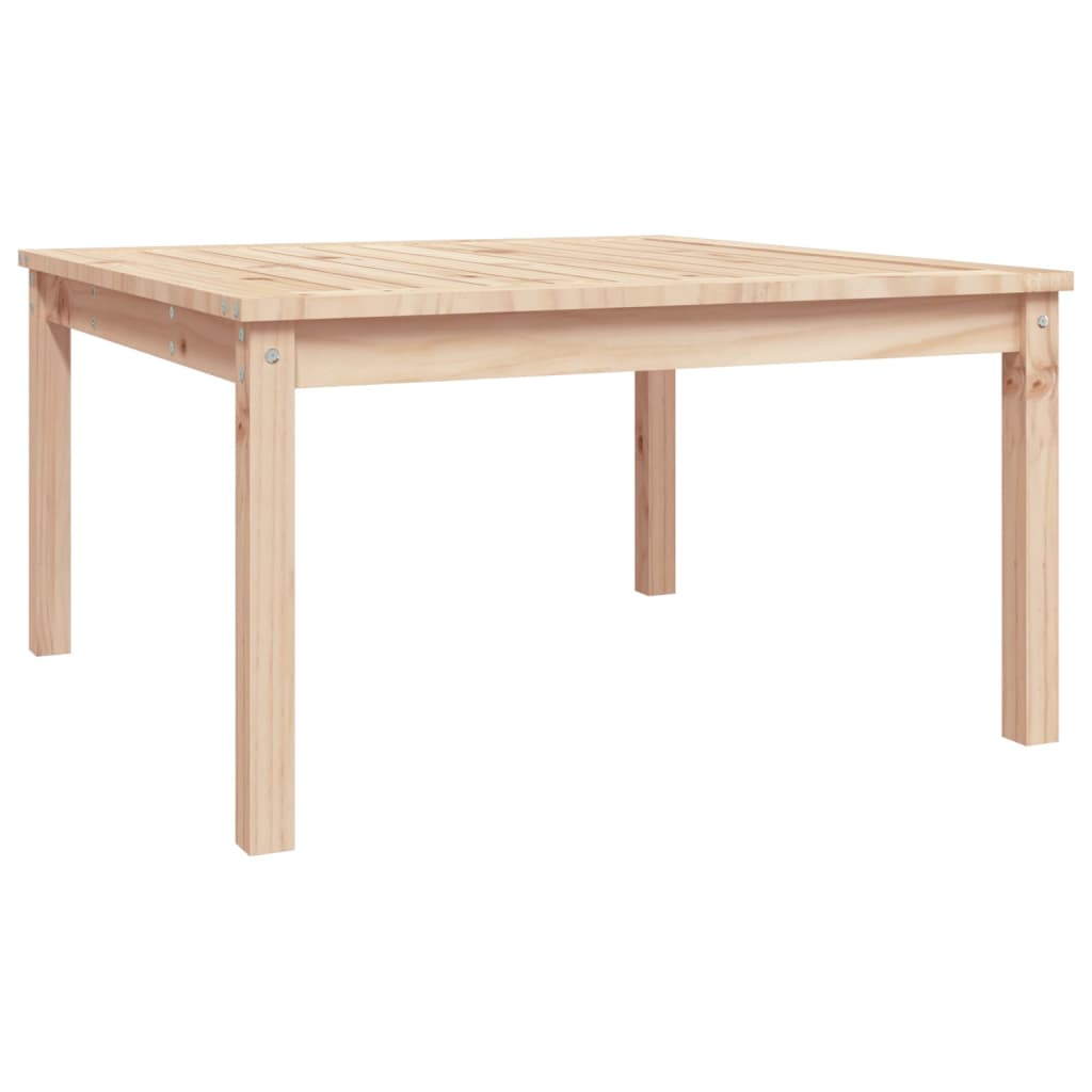 vidaXL Garden Table 82.5x82.5x45 cm Solid Wood Pine 2