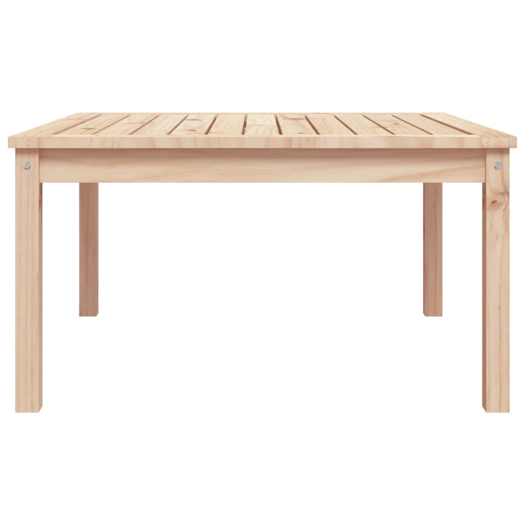vidaXL Garden Table 82.5x82.5x45 cm Solid Wood Pine 5