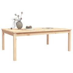 vidaXL Garden Table 121x82.5x45 cm Solid Wood Pine 4