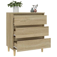 vidaXL Sideboard Sonoma Oak 60x35x70 cm Engineered Wood 5