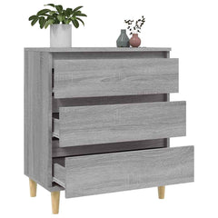 vidaXL Sideboard Grey Sonoma 60x35x70 cm Engineered Wood 5