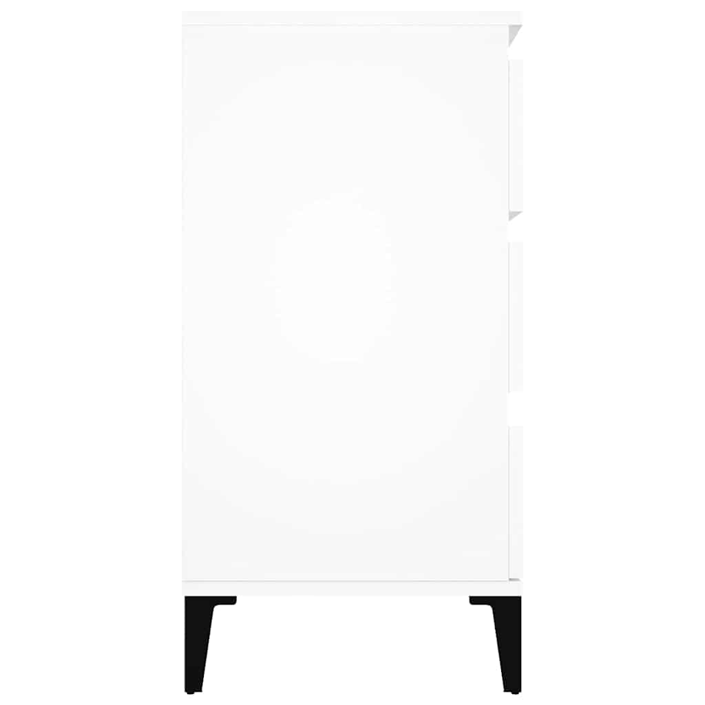 vidaXL Sideboard | White | Engineered wood, metal | Medium | Sideboard 6