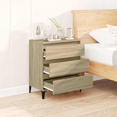 vidaXL Sideboard | Sonoma Oak | Engineered wood, metal | Medium | Sideboard 3