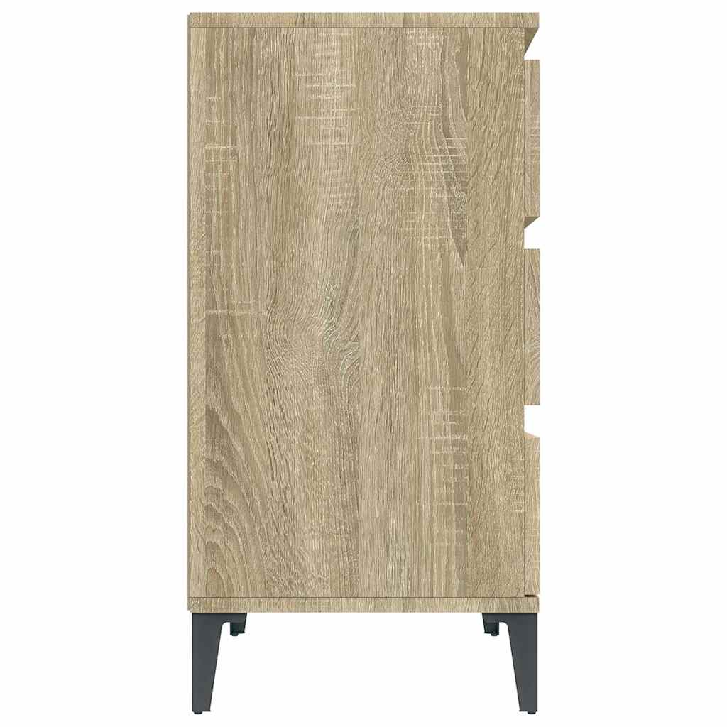 vidaXL Sideboard | Sonoma Oak | Engineered wood, metal | Medium | Sideboard 6