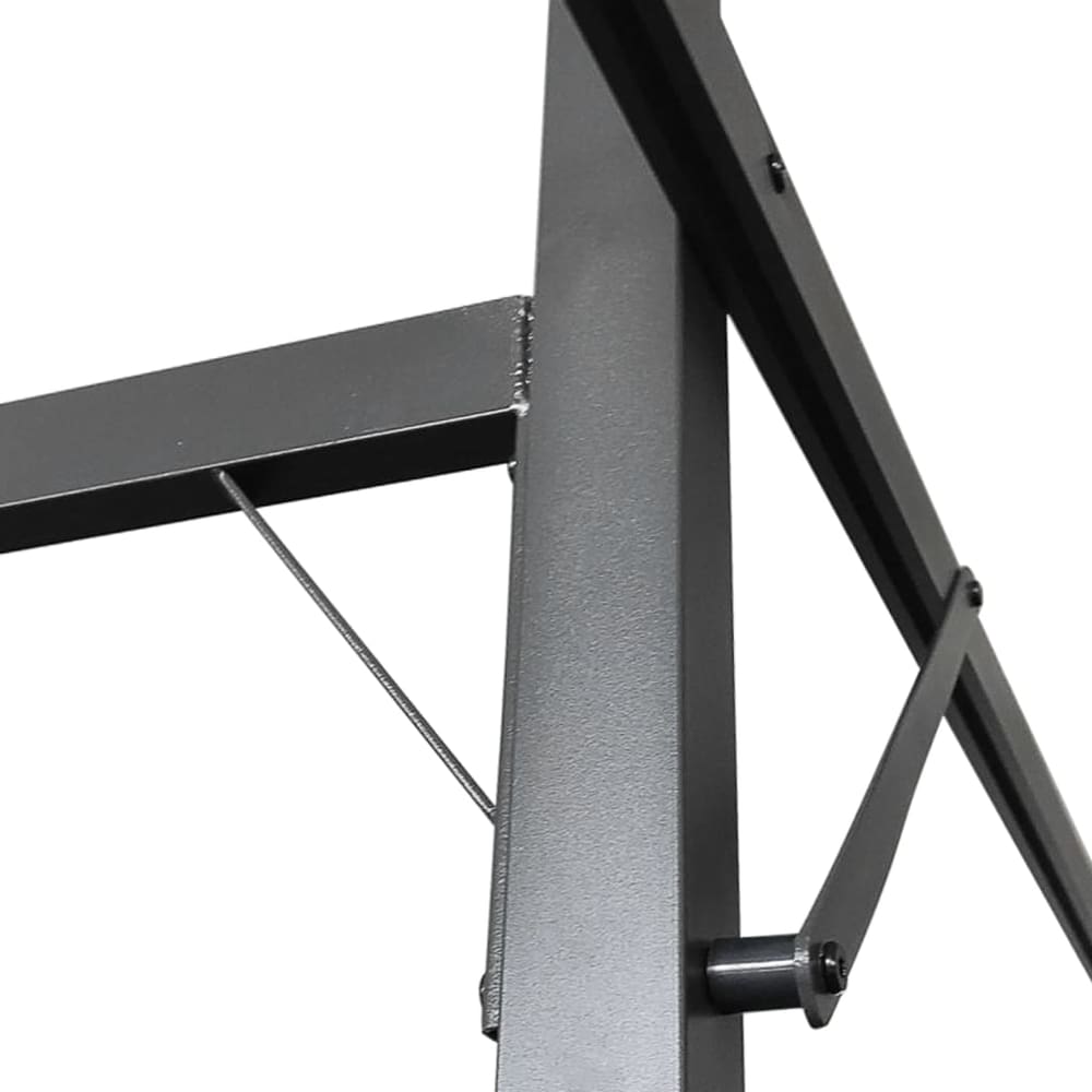Pergola with Retractable Roof Cream 295 x 292 x 230 cm