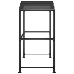vidaXL BBQ Gazebo with Side Shelves Anthracite 210x114x230 cm Steel 4
