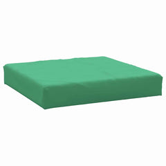 vidaXL Pallet Cushions 3 pcs Green Oxford Fabric 5