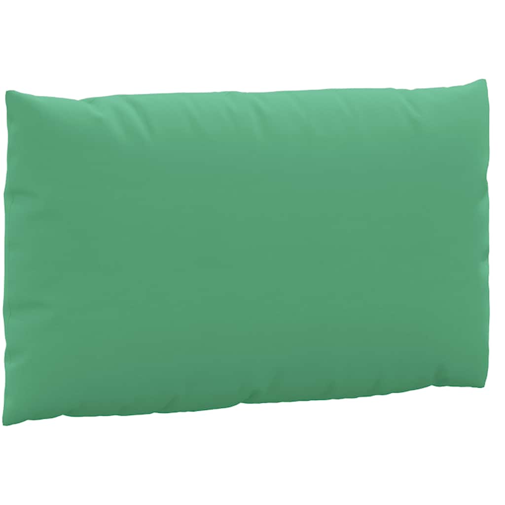 vidaXL Pallet Cushions 3 pcs Green Oxford Fabric 6