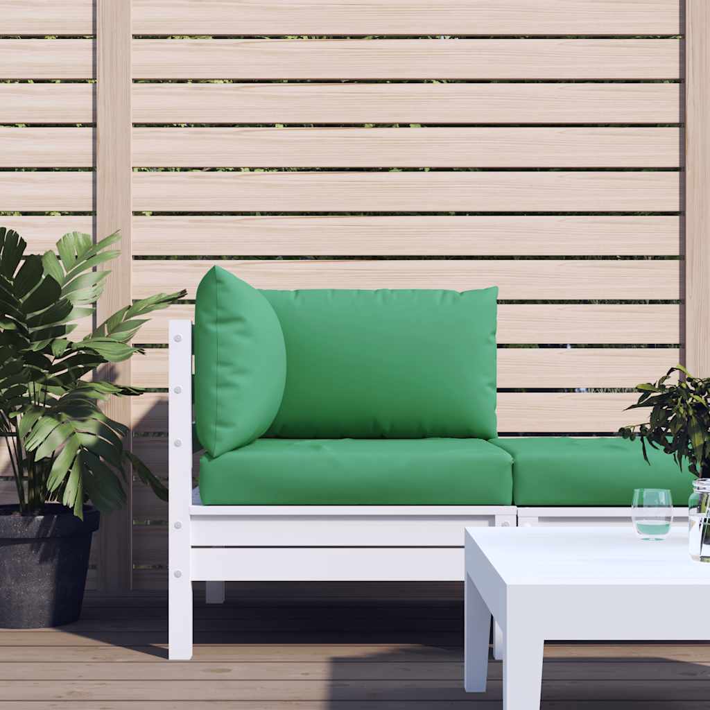 vidaXL Pallet Cushions 3 pcs Green Oxford Fabric 1