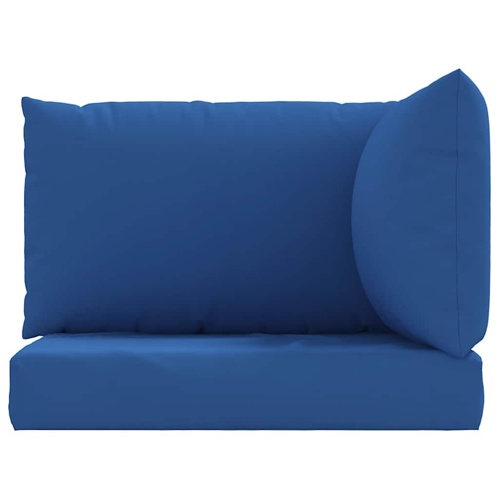 vidaXL Pallet Cushions 3 pcs Blue Oxford Fabric 4