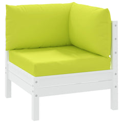 vidaXL Pallet Cushions 3 pcs Bright Green Oxford Fabric 3