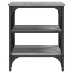 vidaXL Side Tables 2 pcs Grey Sonoma 40x42x50 cm Engineered Wood 6