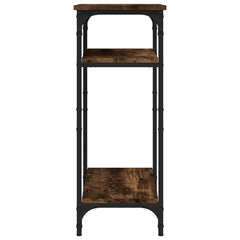 vidaXL Side Table Smoked Oak 40x30x75 cm Engineered Wood 5