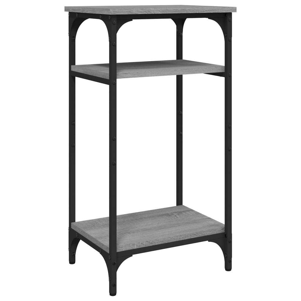 vidaXL Side Table Grey Sonoma 40x30x75 cm Engineered Wood 2