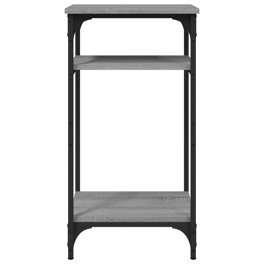 vidaXL Side Table Grey Sonoma 40x30x75 cm Engineered Wood 4