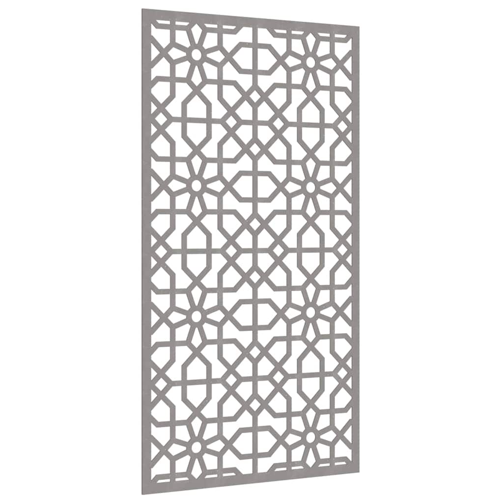 vidaXL Garden Wall Decoration 105x55 cm Corten Steel Moorish Design 3