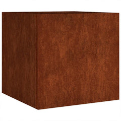 vidaXL Planter 40x41x40 cm Corten Steel 2