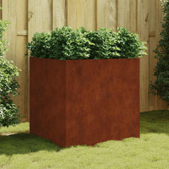 Garden Raised Bed Corten Steel Height 80 cm 80 cm 80 cm
