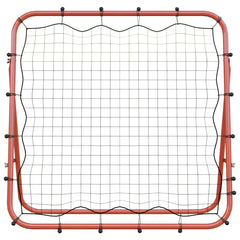 vidaXL Adjustable Football Kickback Rebounder 96x80x96 cm Steel and PE 3