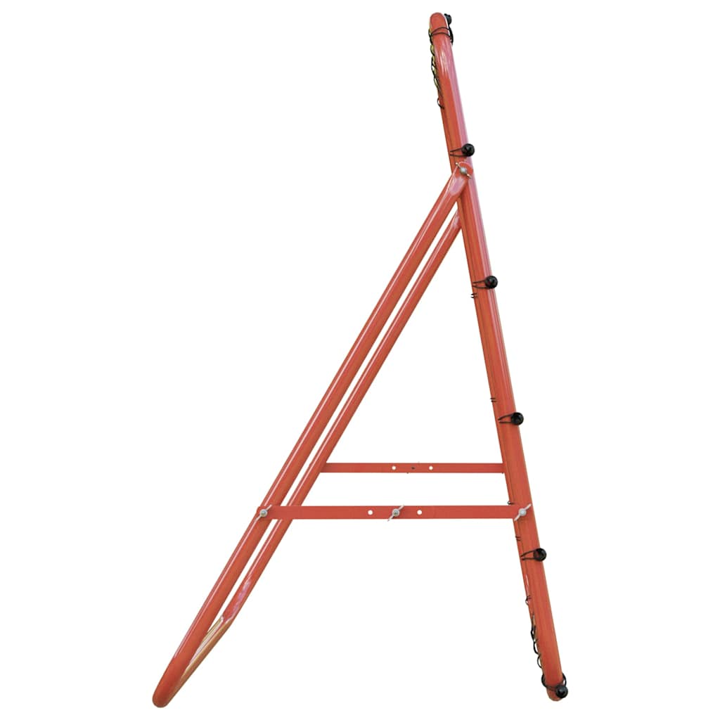 vidaXL Adjustable Football Kickback Rebounder 96x80x96 cm Steel and PE 4