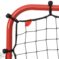 vidaXL Adjustable Football Kickback Rebounder 96x80x96 cm Steel and PE 5