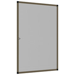 vidaXL Insect Screen for Windows Brown 80x120 cm 4