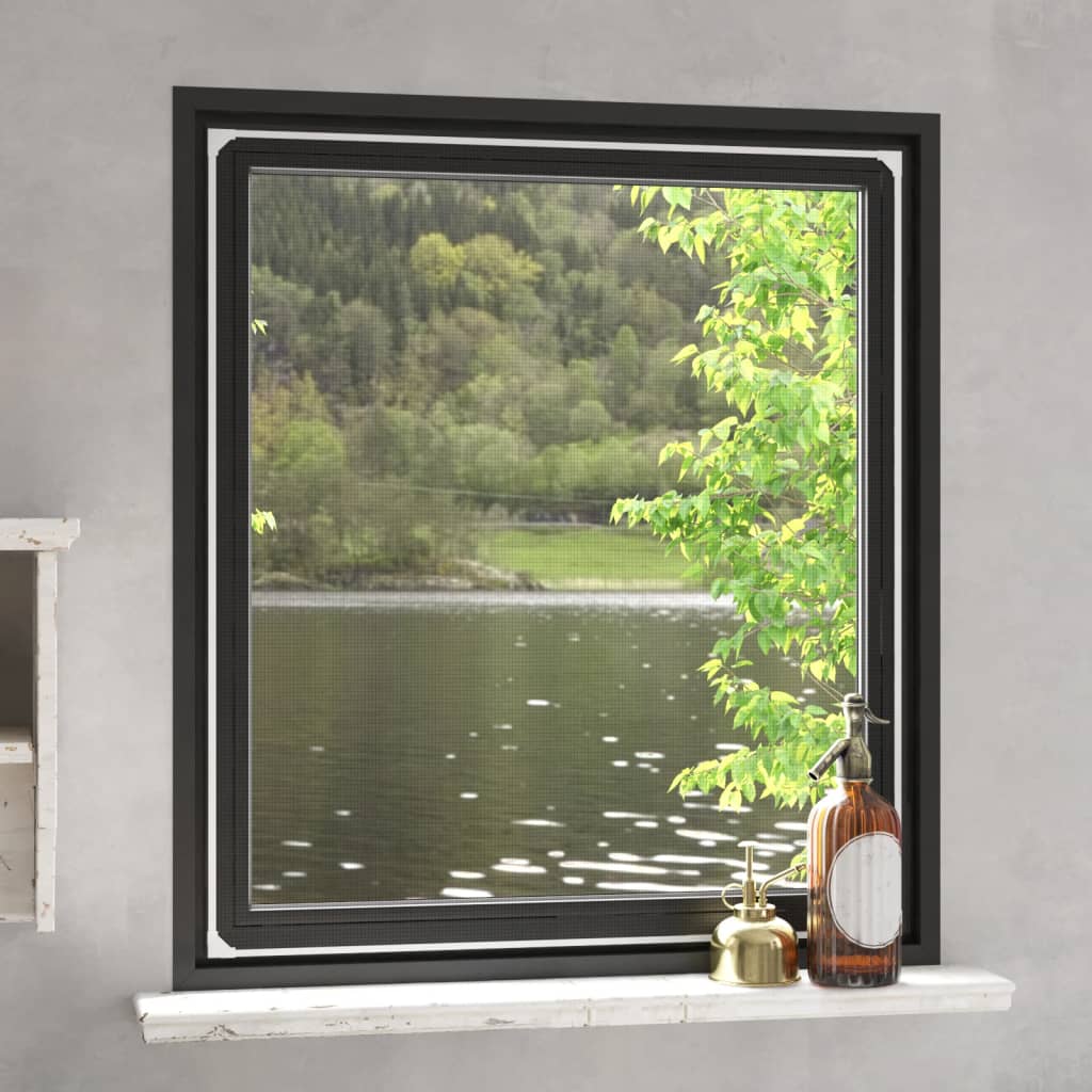 vidaXL Magnetic Insect Screen for Windows White 130x150 cm 1