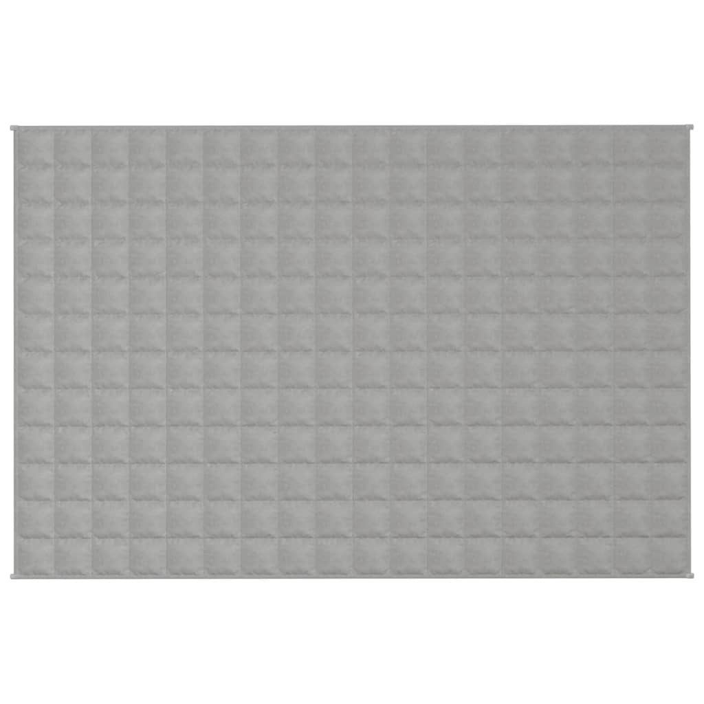 vidaXL Weighted Blanket Grey 122x183 cm 5 kg Fabric 3
