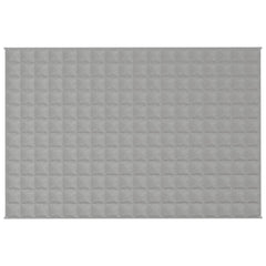 vidaXL Weighted Blanket Grey 122x183 cm 5 kg Fabric 3