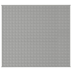 vidaXL Weighted Blanket Grey 200x230 cm 9 kg Fabric 3