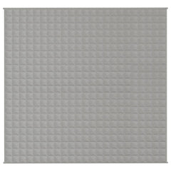 Weighted Blanket Fabric Grey 15 kg 230 cm