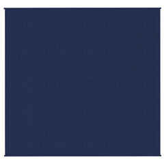 vidaXL Weighted Blanket Blue 220x230 cm King 15 kg Fabric 3