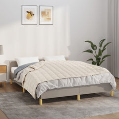 Weighted Blanket Light Fabric Cream 9 kg 122 cm 183 cm