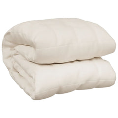 vidaXL Weighted Blanket Light Cream 152x203 cm 11 kg Fabric 2