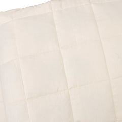 vidaXL Weighted Blanket Light Cream 152x203 cm 11 kg Fabric 4