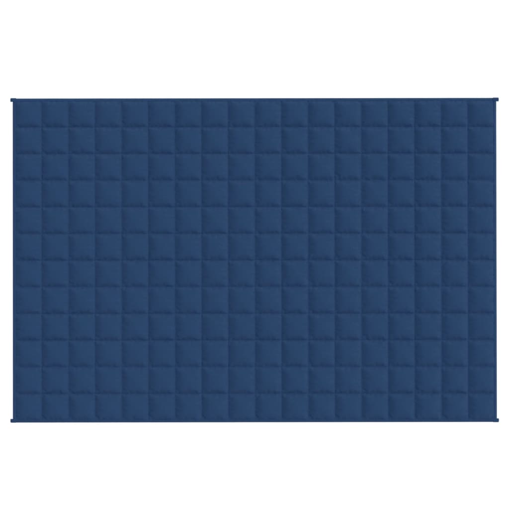 Weighted Blanket Fabric Blue 10 kg 135 cm