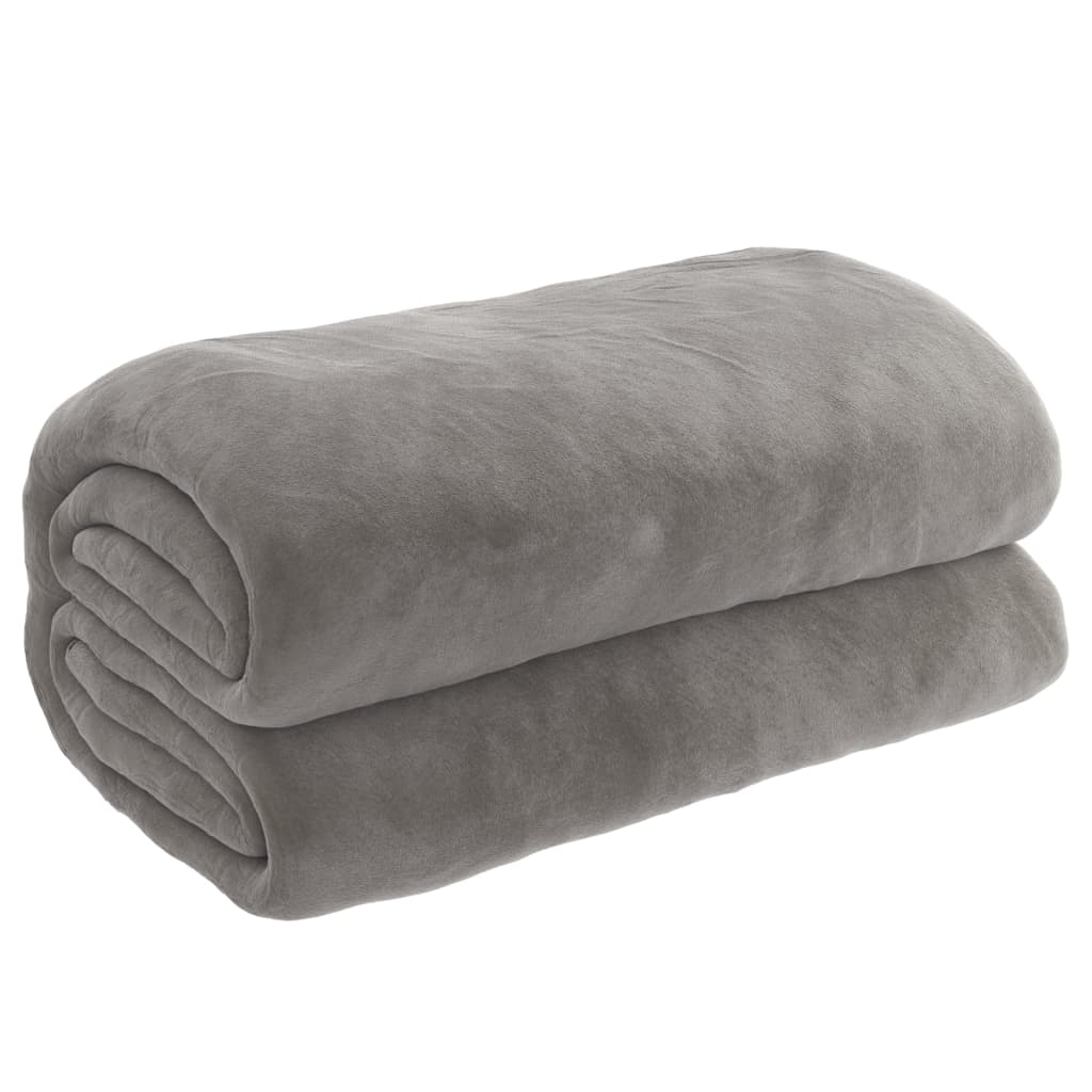 vidaXL Weighted Blanket with Cover Grey 122x183 cm 5 kg Fabric 2