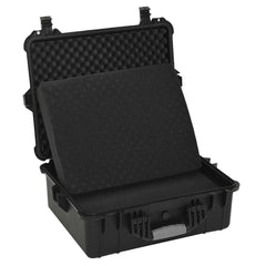 vidaXL Portable Flight Case Black 55x43x21 cm PP 4