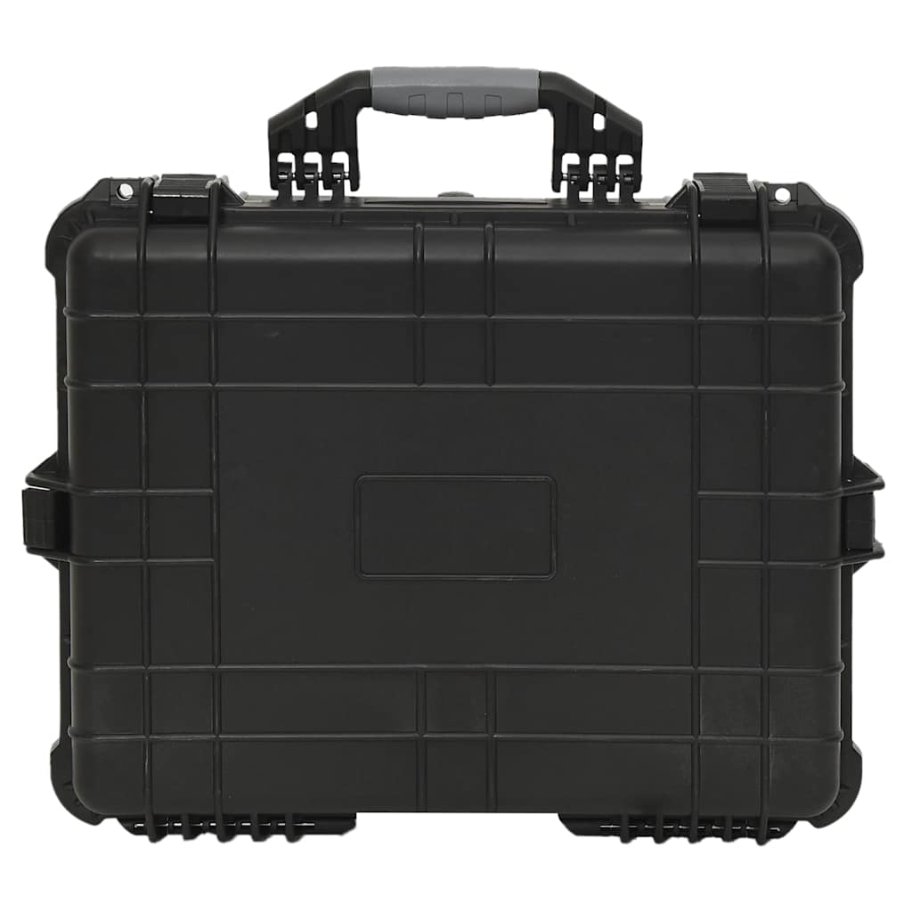 vidaXL Portable Flight Case Black 55x43x21 cm PP 5
