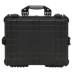 vidaXL Portable Flight Case Black 55x43x21 cm PP 5